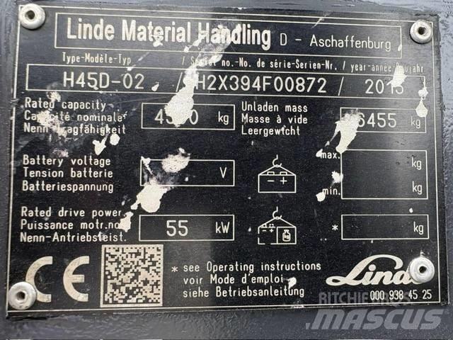 Linde H 45 D Dyzeliniai krautuvai