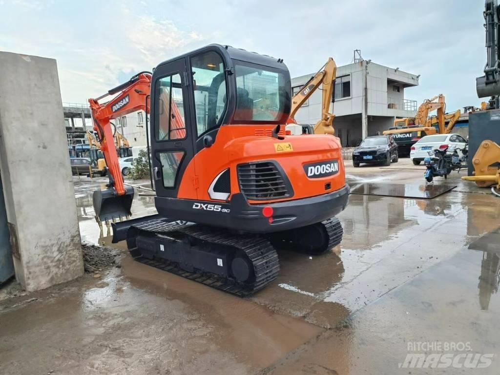 Doosan DX 55 Mini ekskavatoriai < 7 t