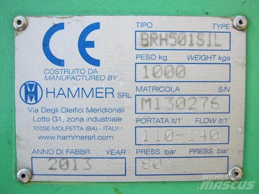 Hamm er BRH501 Mobilūs smulkintuvai