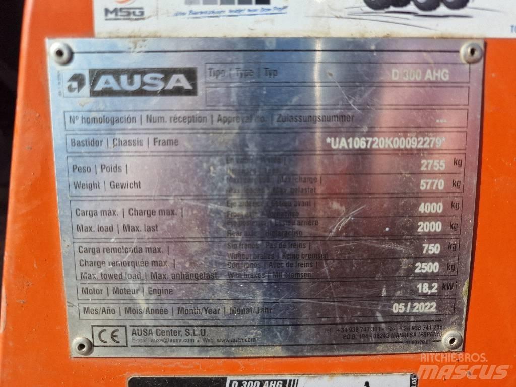 Ausa D300AHG Karjeriniai savivarčiai