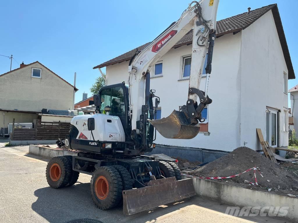 Bobcat E 57 W Ratiniai ekskavatoriai