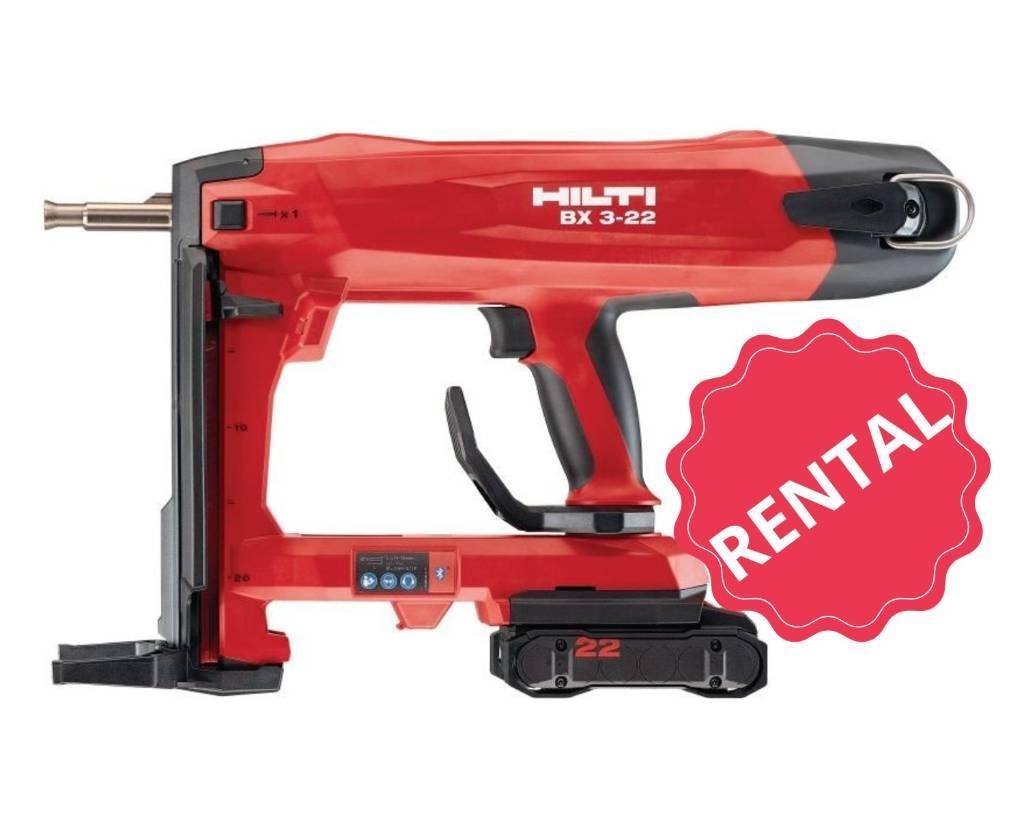 Hilti BX3 Pastolių įrengimai