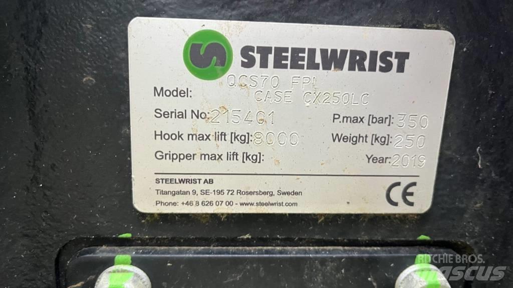 Steelwrist S70 Greito sujungimo jungtys