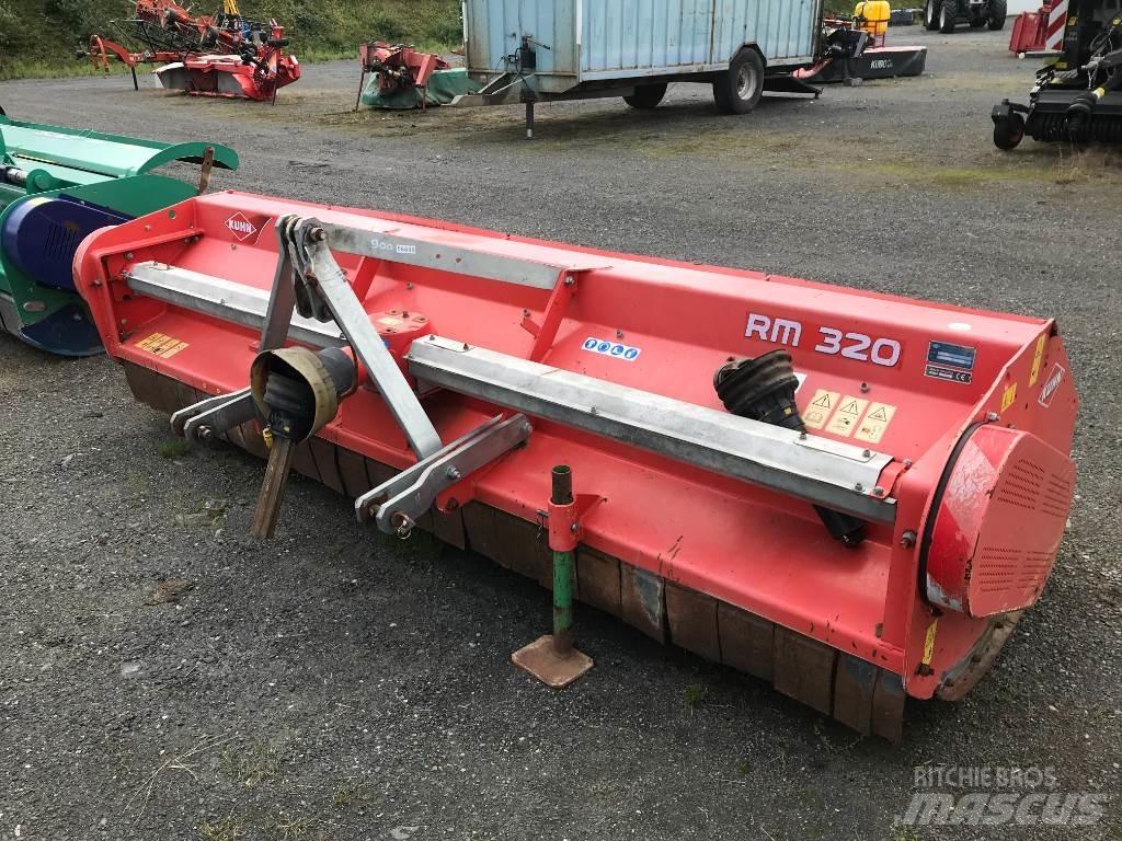 Kuhn RM 320 Trupintuvai