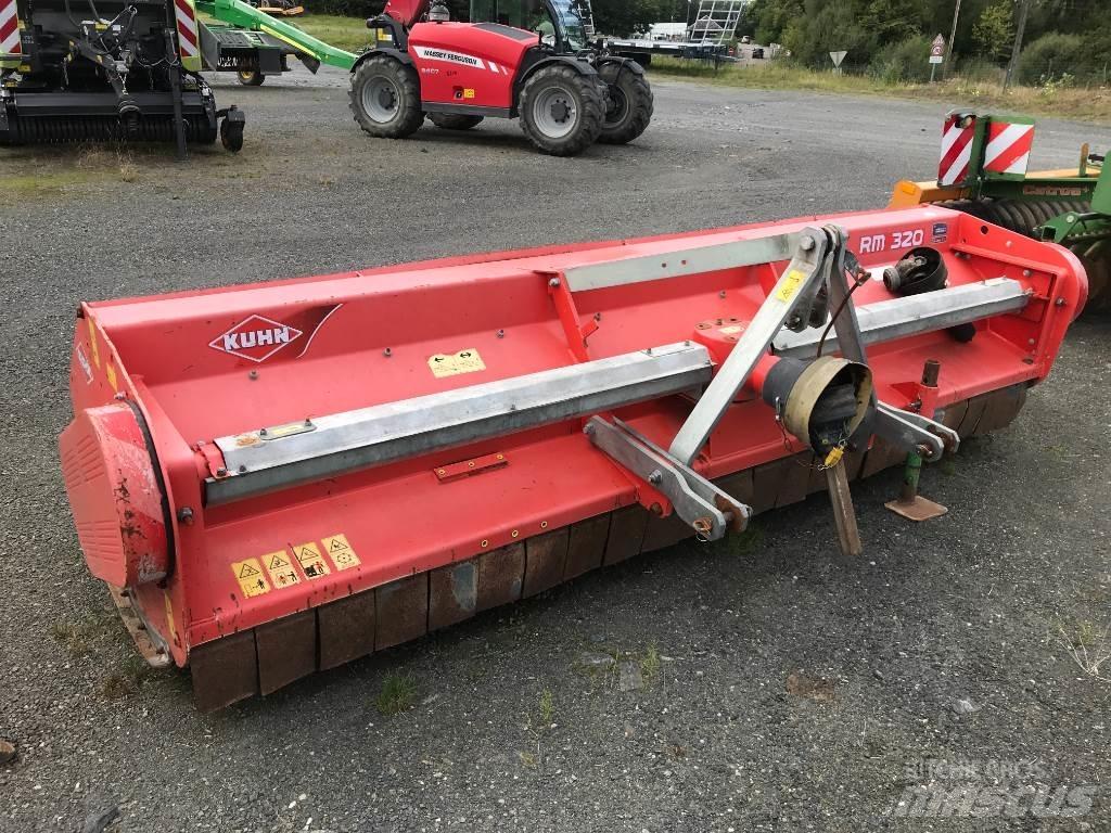 Kuhn RM 320 Trupintuvai