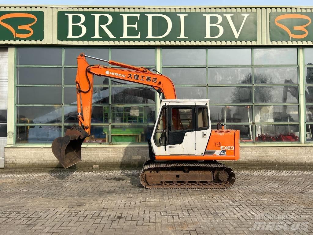 Hitachi EX 60 Vikšriniai ekskavatoriai