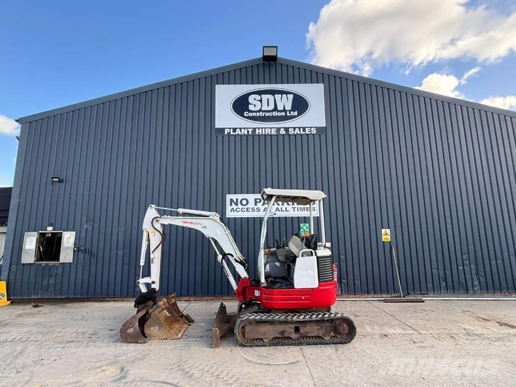 Takeuchi TB 23 R Mini ekskavatoriai < 7 t