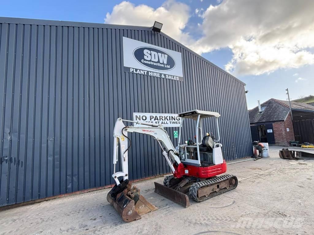Takeuchi TB 23 R Mini ekskavatoriai < 7 t
