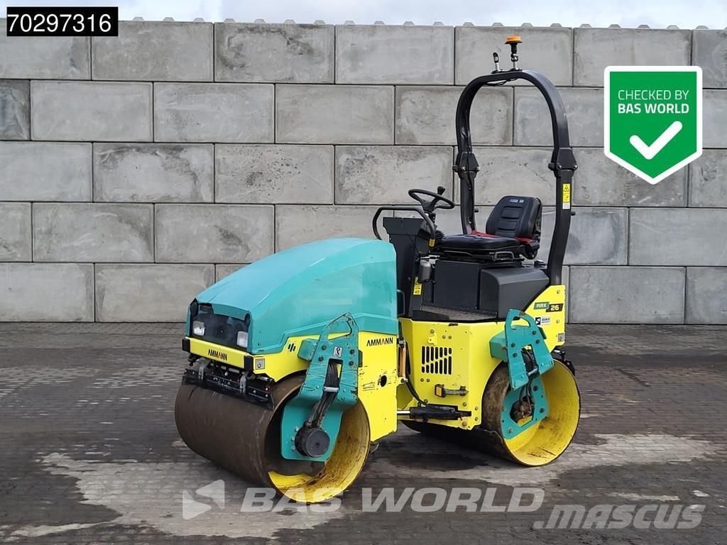 Ammann ARX26 Porinių būgnų volai