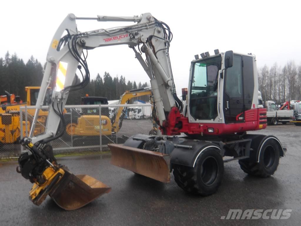 Takeuchi TB 295 W Ratiniai ekskavatoriai