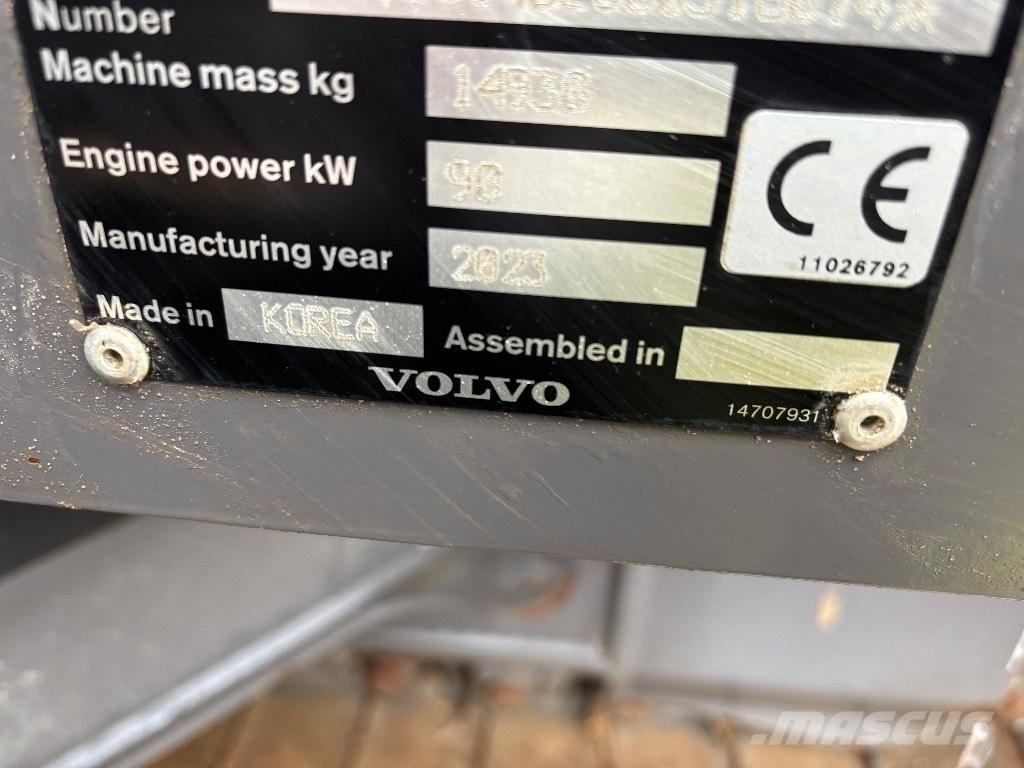 Volvo EC 140 E Vikšriniai ekskavatoriai