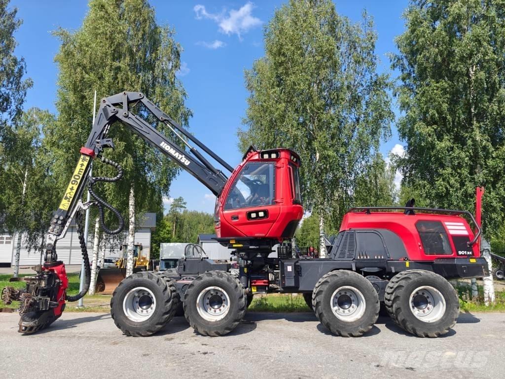 Komatsu 901 XC Miško technika (Harvesteriai)