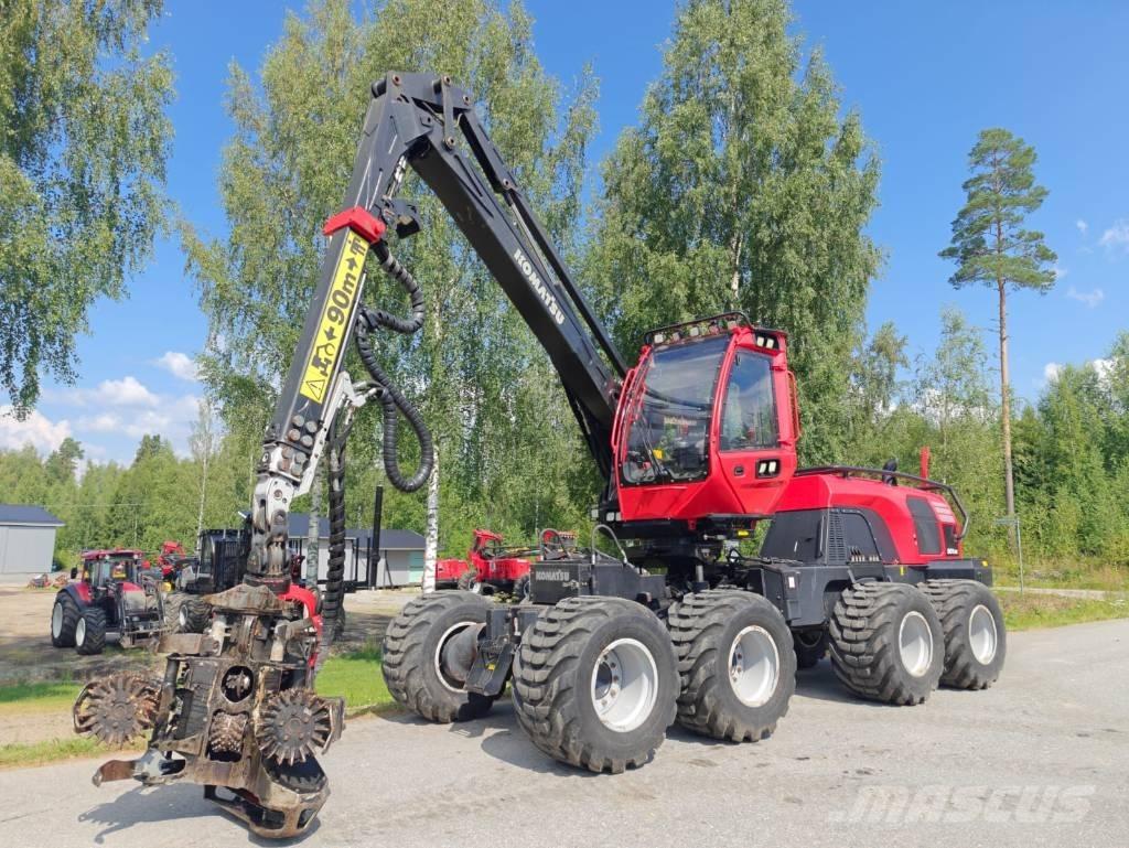 Komatsu 901 XC Miško technika (Harvesteriai)