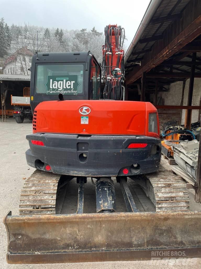 Kubota KX 080-4a2 Vidutinės galios ekskavatoriai 7-12 t