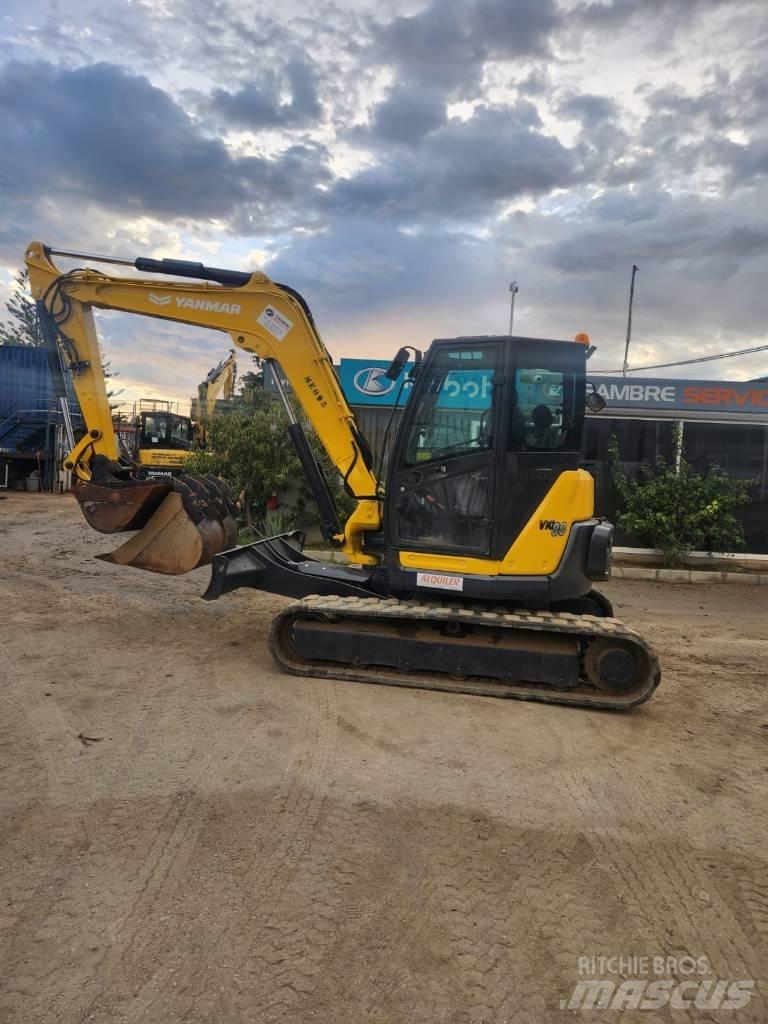 Yanmar Vio 80-1A Vidutinės galios ekskavatoriai 7-12 t