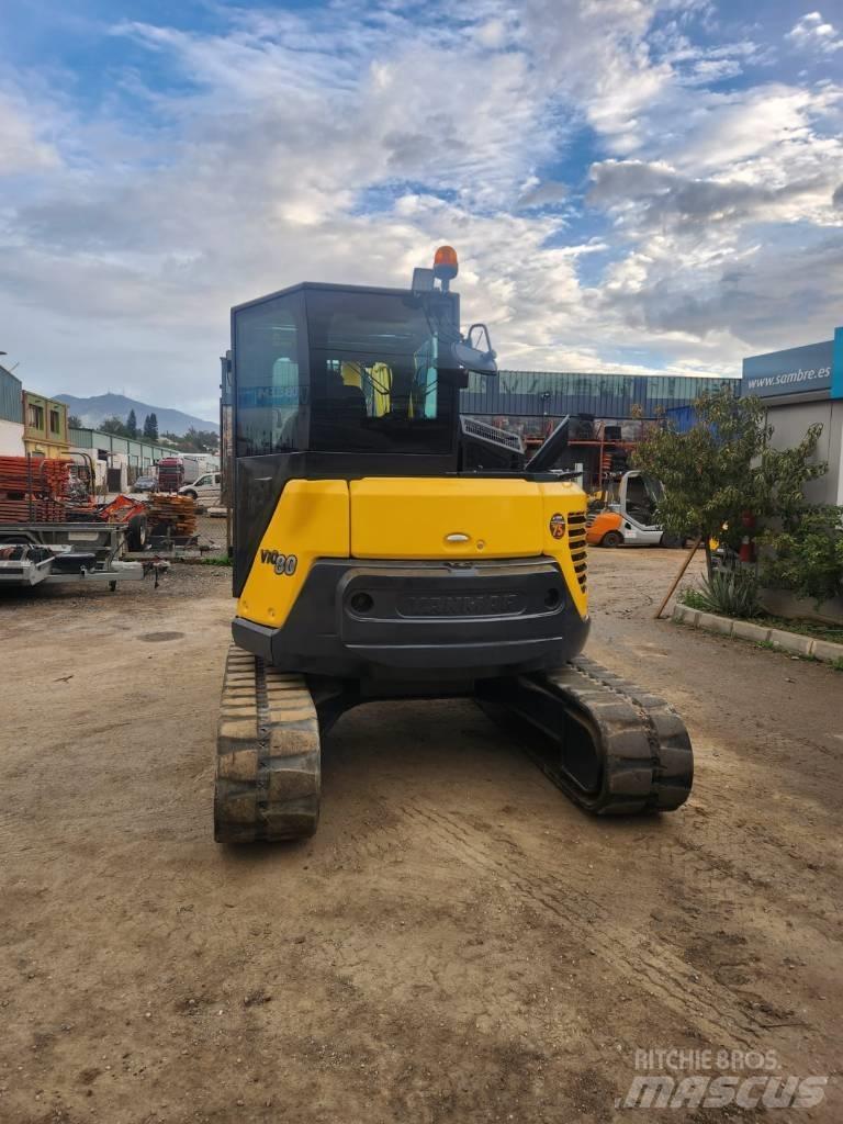 Yanmar Vio 80-1A Vidutinės galios ekskavatoriai 7-12 t