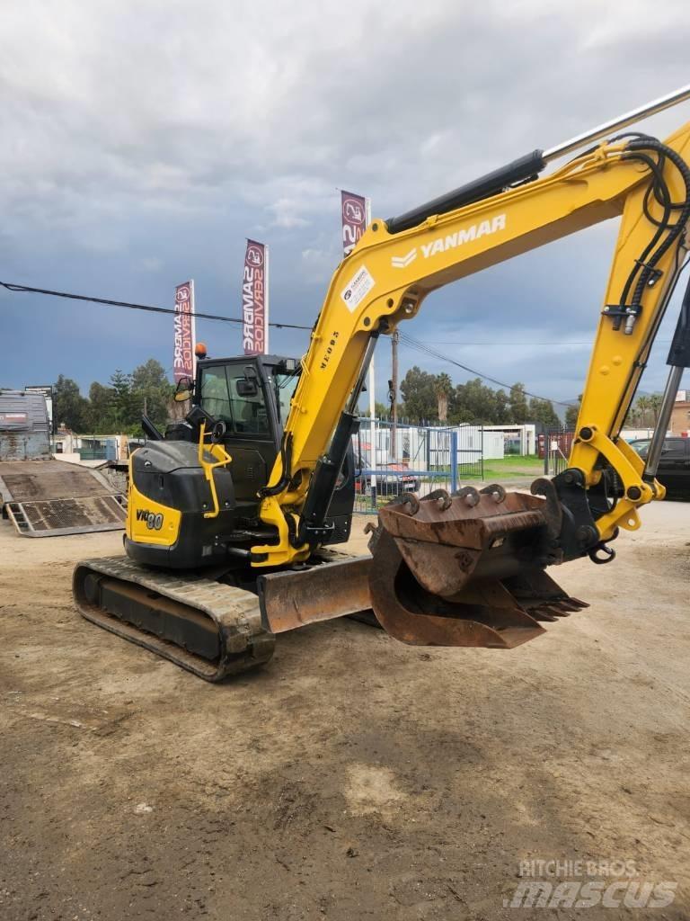 Yanmar Vio 80-1A Vidutinės galios ekskavatoriai 7-12 t