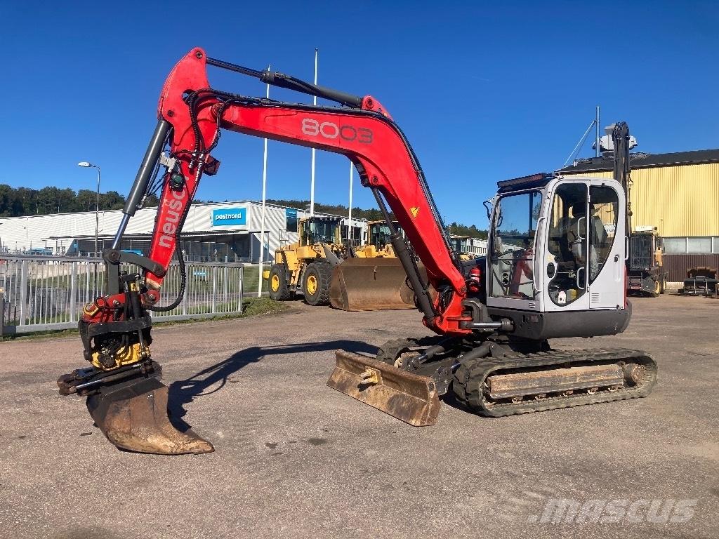Neuson 8003 RD Vidutinės galios ekskavatoriai 7-12 t