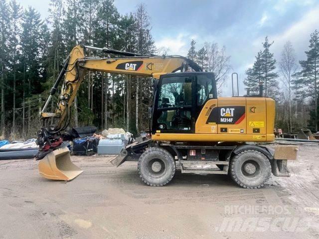 CAT M 314 F Ratiniai ekskavatoriai