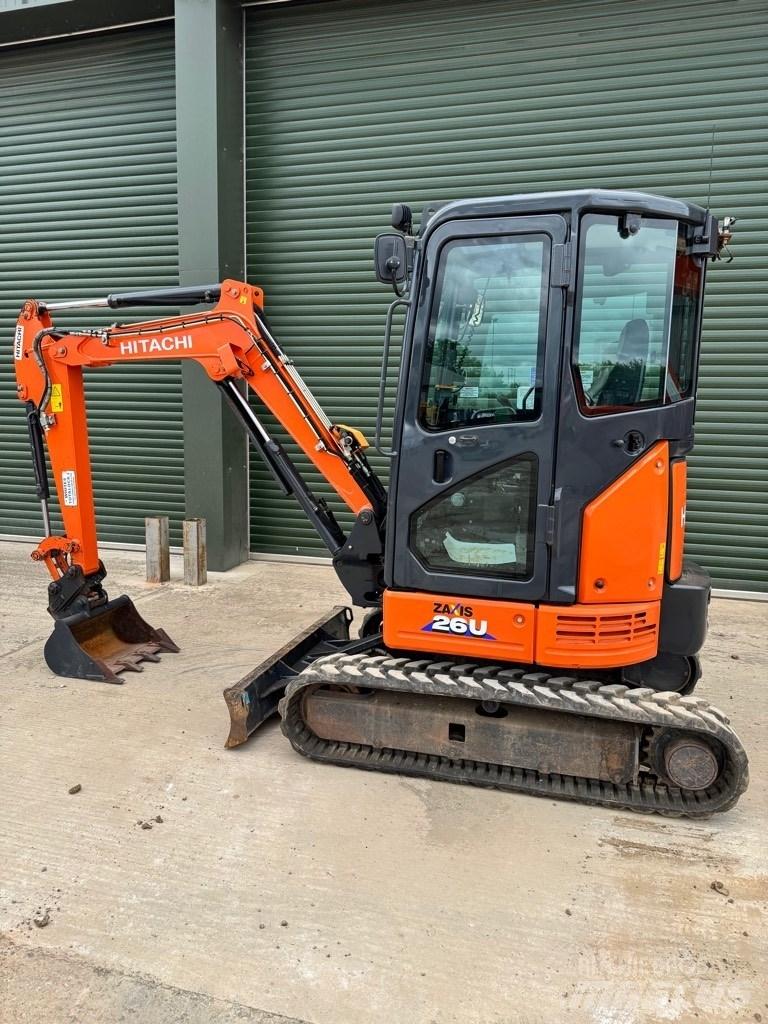 Hitachi 26U-6 CR Mini ekskavatoriai < 7 t