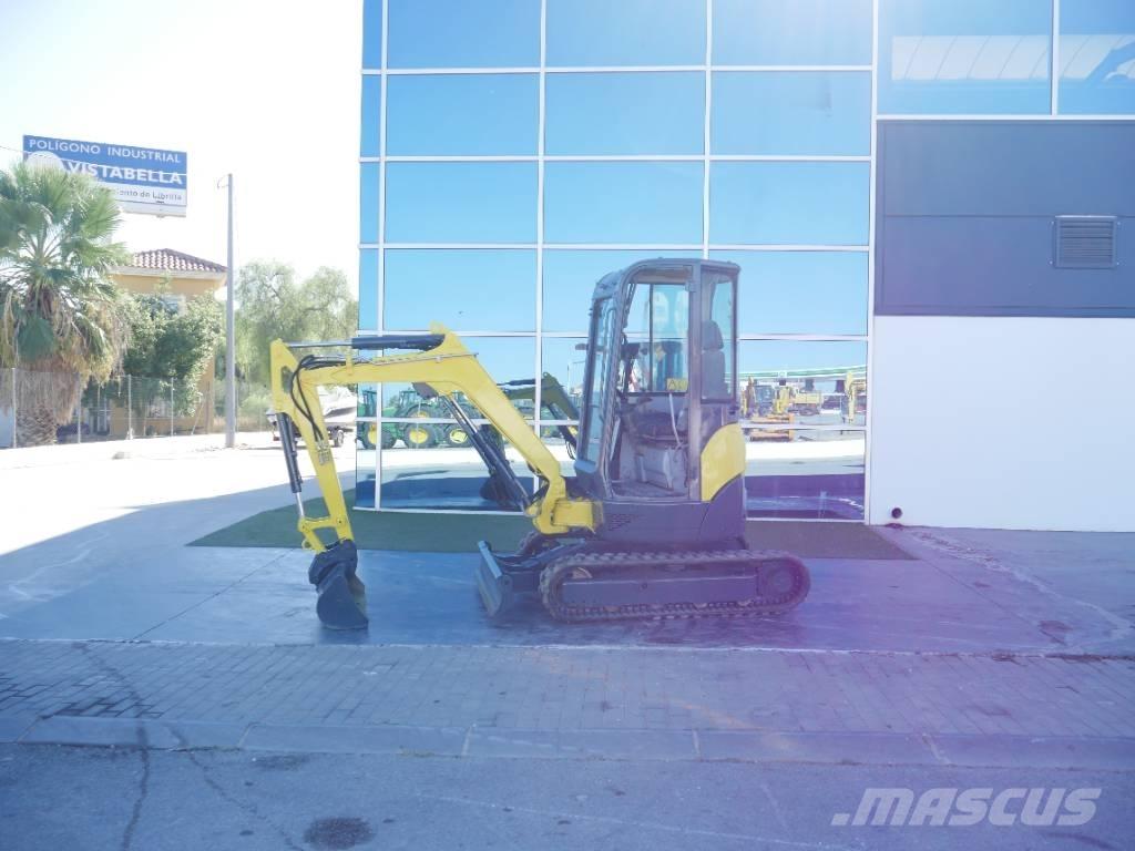 Yanmar Vio 20 Mini ekskavatoriai < 7 t