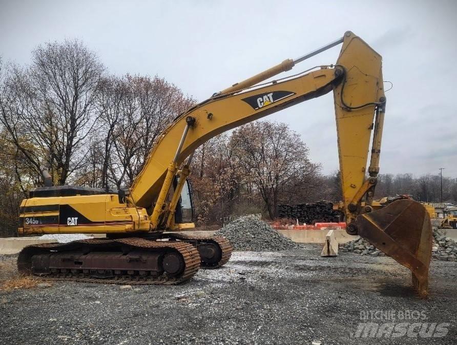 CAT 345 B L Vikšriniai ekskavatoriai