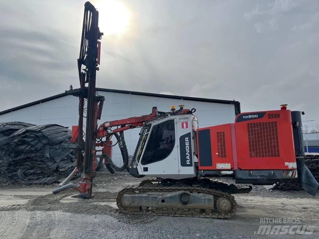 Sandvik DX800 Žemės paviršiaus gręžimo technika