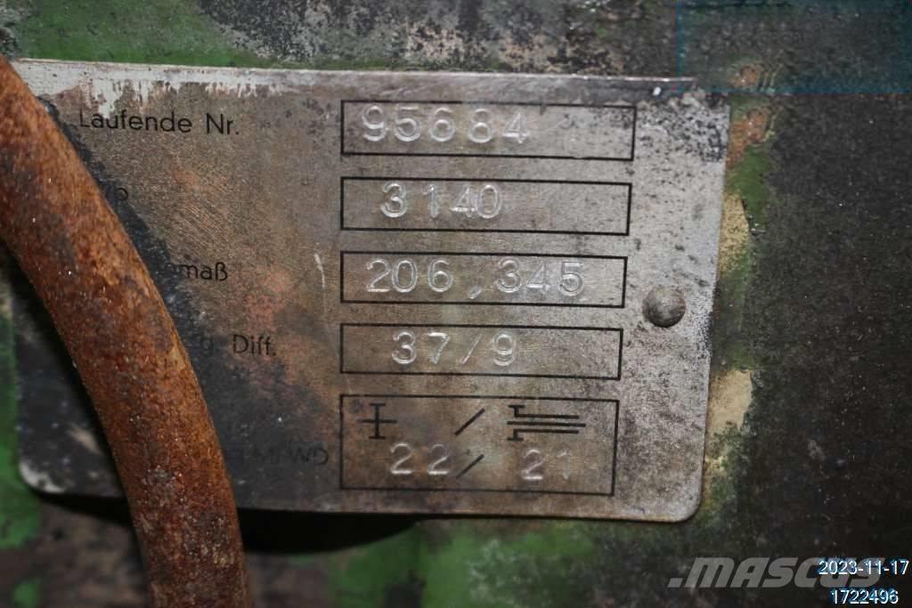 John Deere 3140 Transmisijos