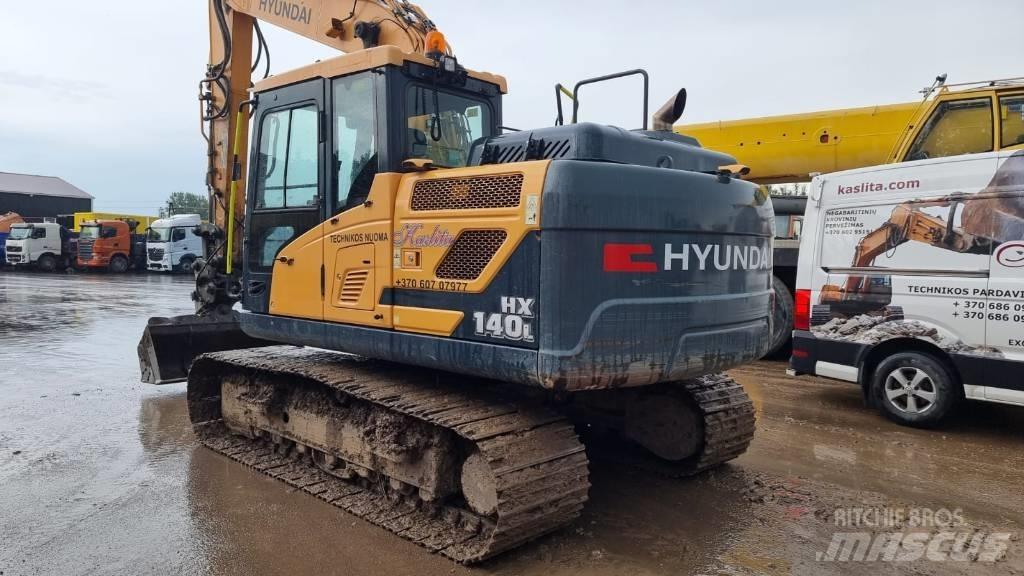 Hyundai HX 140 L Vikšriniai ekskavatoriai