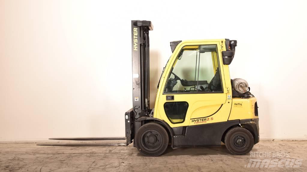Hyster H 2.5 FT LPG LPG (dujiniai) krautuvai