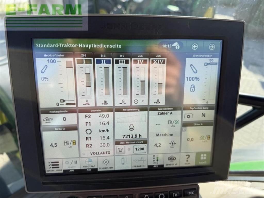 John Deere 6155r Traktoriai