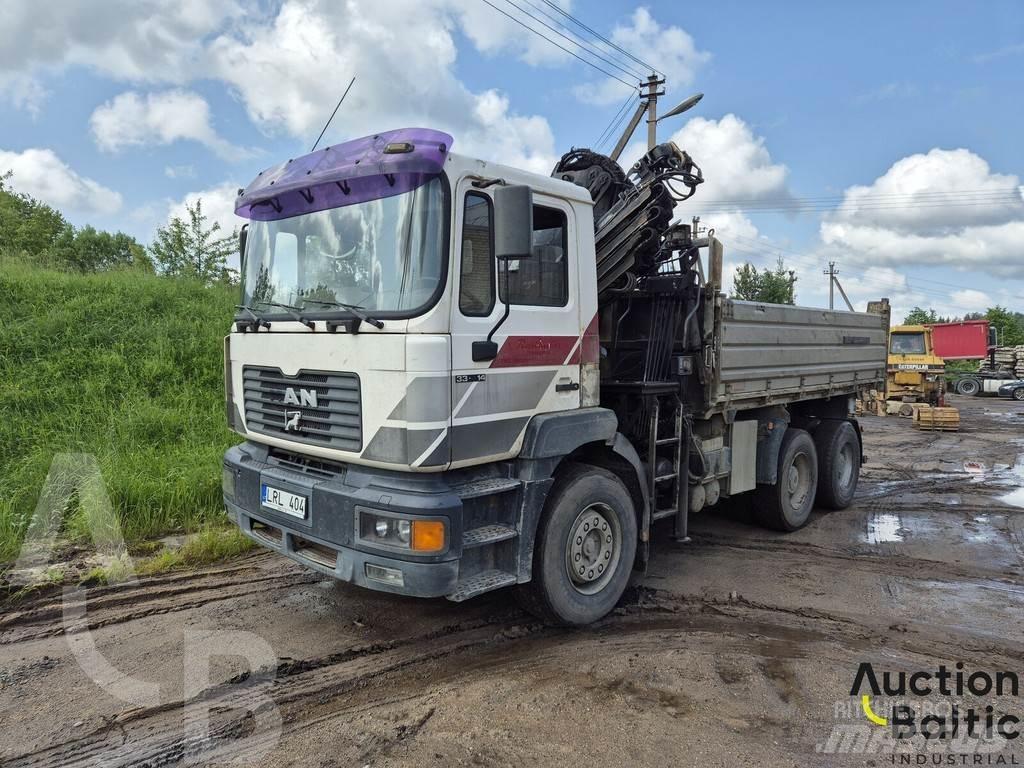 MAN 33.414 DFC Savivarčių priekabų vilkikai
