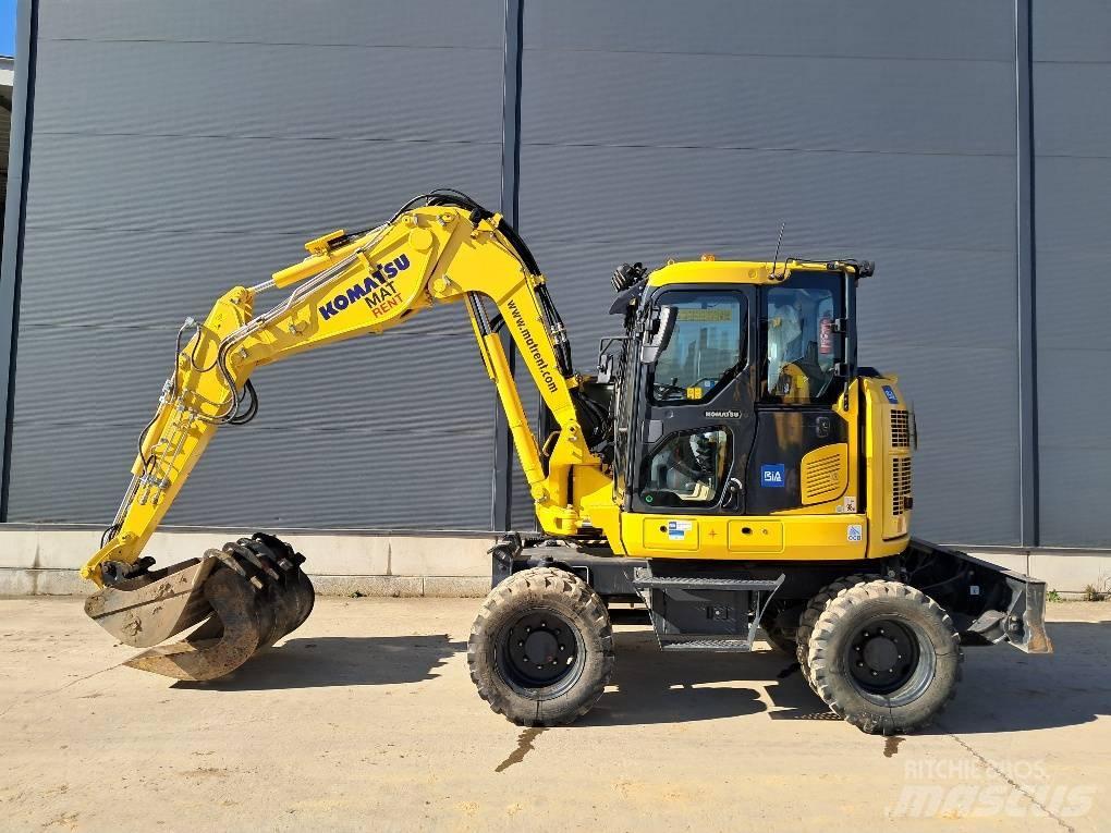 Komatsu PW98MR-11E0 Ratiniai ekskavatoriai