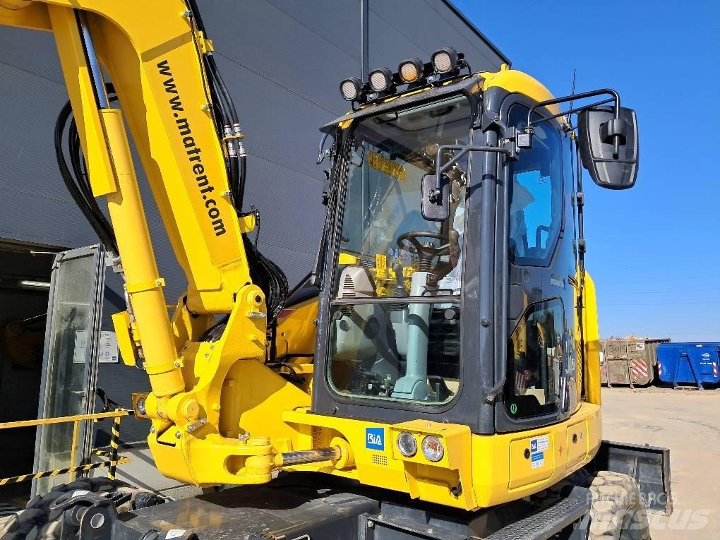 Komatsu PW98MR-11E0 Ratiniai ekskavatoriai