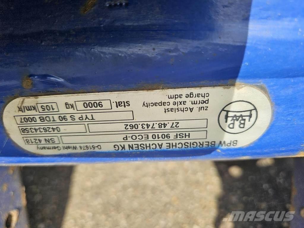 BPW HSF 9010 ECO-P Ašys