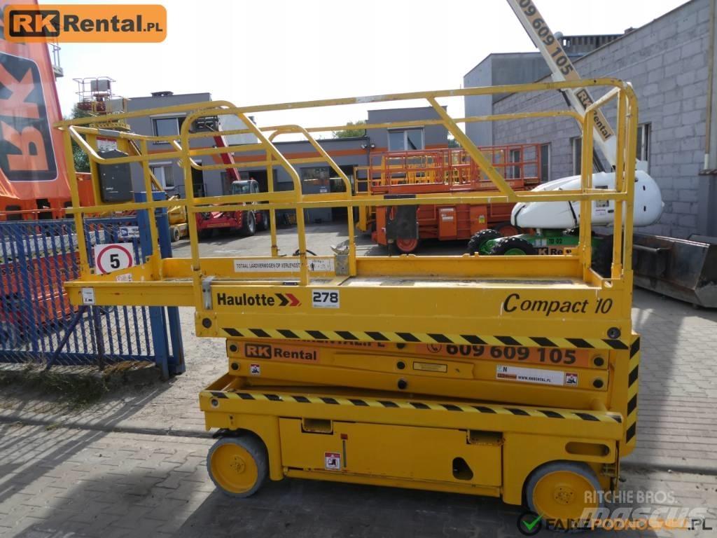 Haulotte Compact 10 Žirkliniai keltuvai