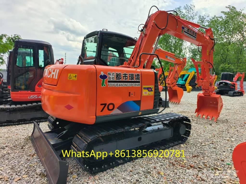 Hitachi ZX 70 Mini ekskavatoriai < 7 t