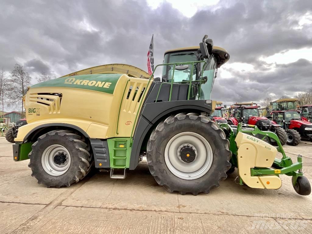 Krone Big X 780 Pašarų ruošimo technika