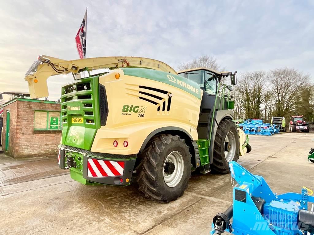 Krone Big X 780 Pašarų ruošimo technika