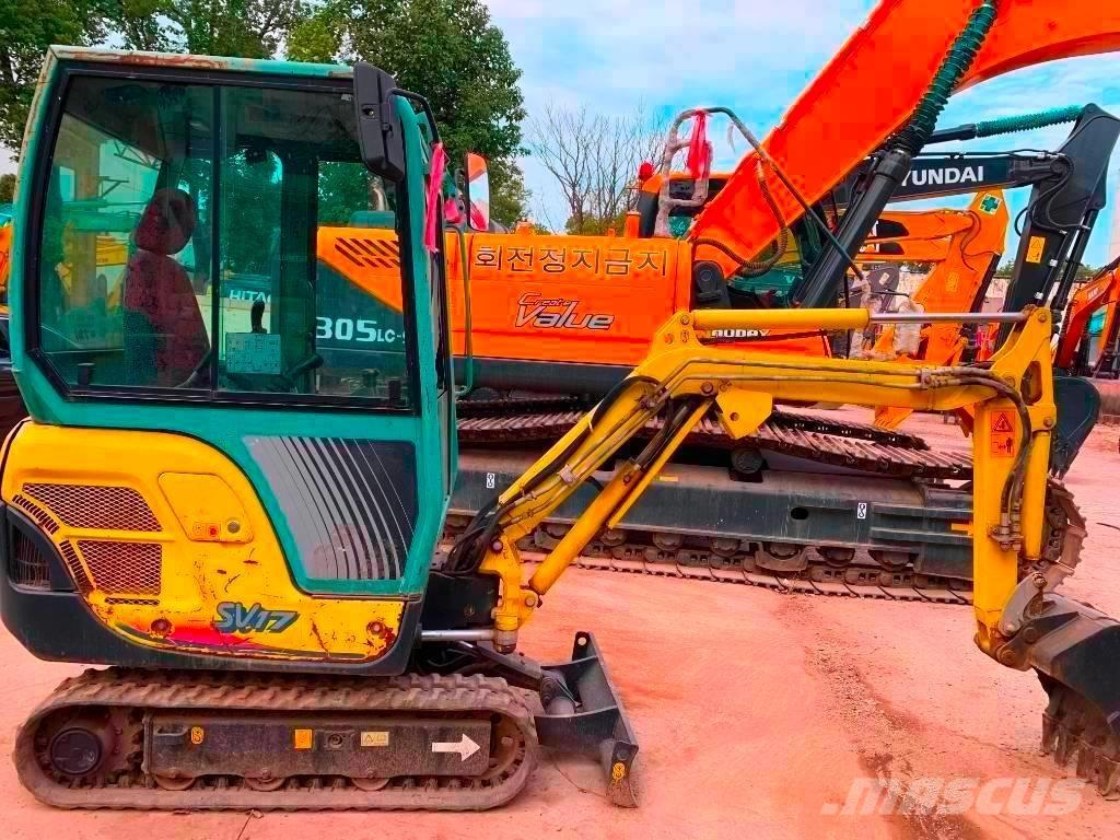 Yanmar SV 17 Mini ekskavatoriai < 7 t