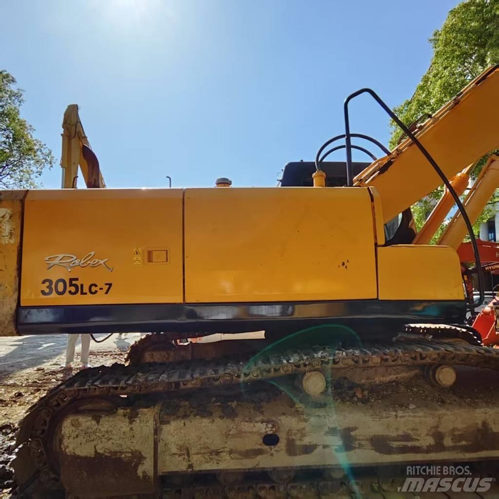 Hyundai R305-7 Vikšriniai ekskavatoriai