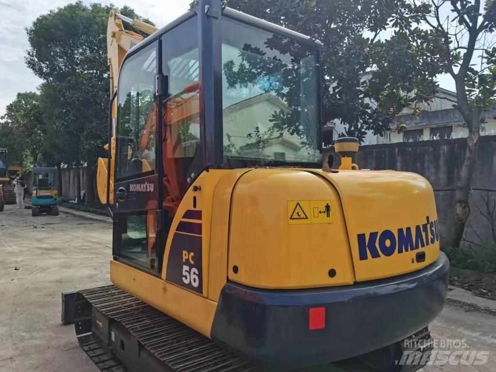 Komatsu PC 56 Vikšriniai ekskavatoriai