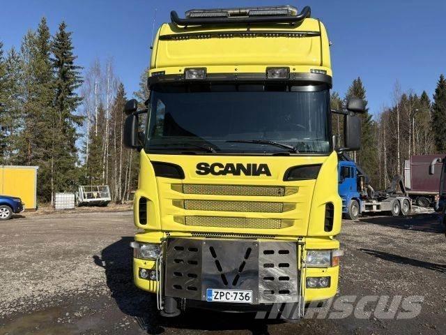 Scania R164G 8*4 Automobiliniai kranai
