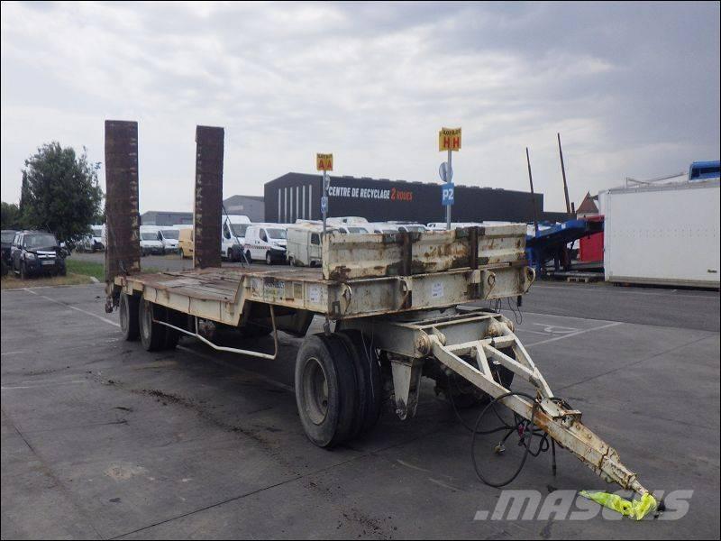 Louault PLATEAU Autovežių puspriekabės