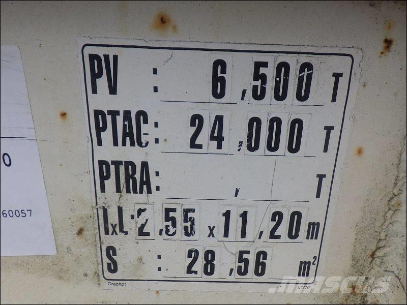 Louault PLATEAU Autovežių puspriekabės