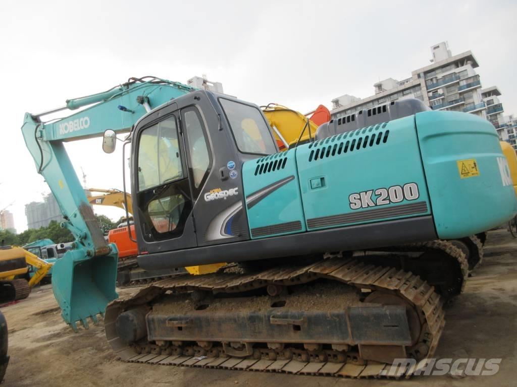 Kobelco SK 200-8 Vikšriniai ekskavatoriai