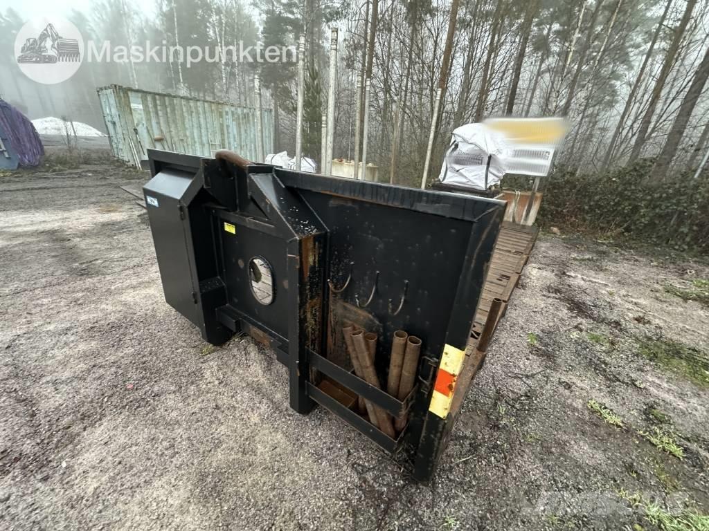 Sisu Maskinflak Išmontuojamos