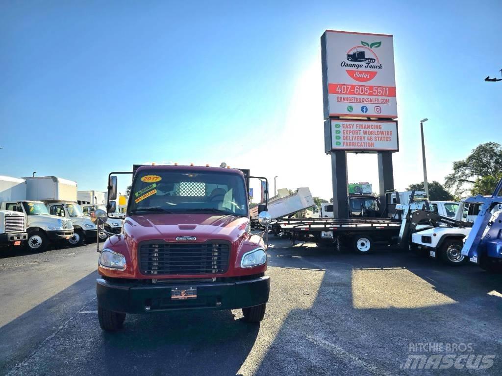 Freightliner M2 106 Platformos/ Pakrovimas iš šono