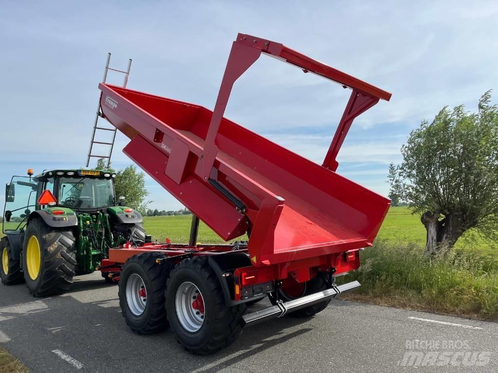 Krampe SK460 Savivartės priekabos