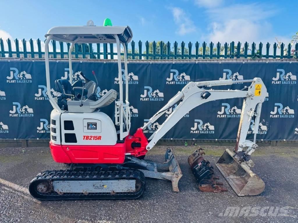 Takeuchi TB 215 R Mini ekskavatoriai < 7 t